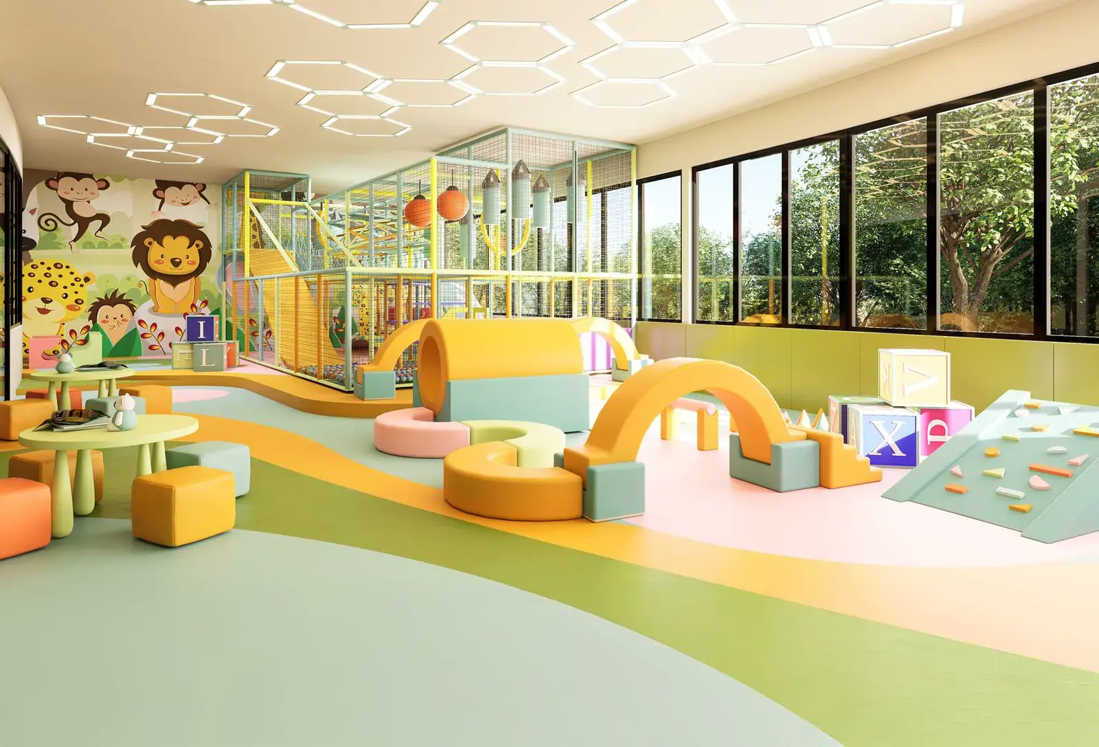 Salón de juegos para niños de Verdenzza
